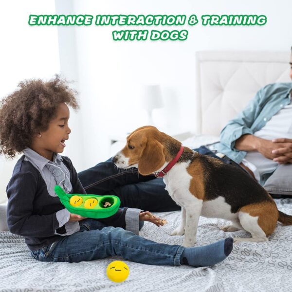 Fancyset Dog Toy for Boredom,Squeaky Dog Puzzle Toys Interactive Dog Chew Toys for Dogs,Reduce Boredom and Foraging Instinct Training - Image 5