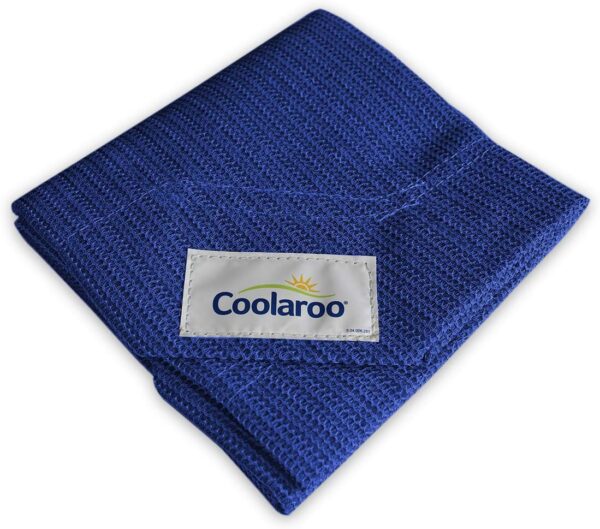 Coolaroo The Original Elevated Pet Bed Replacement Cover, Medium, Aquatic Blue - Image 2