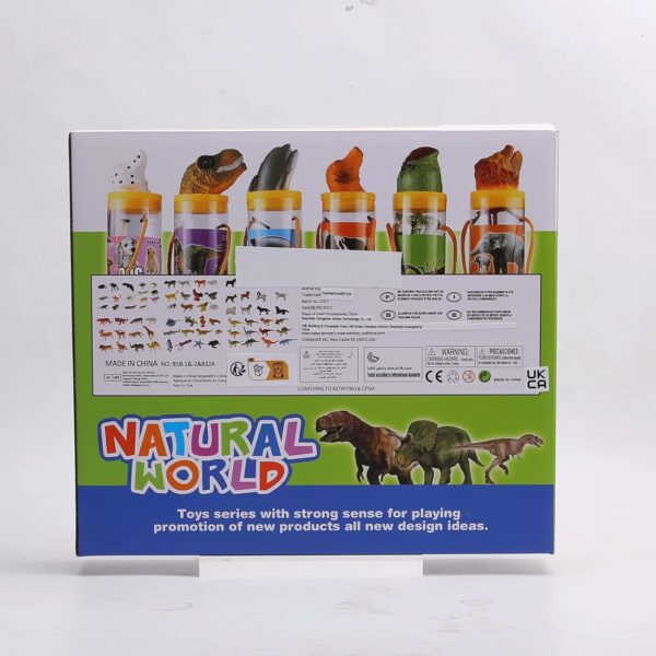 Mini Animal Figure Toys in Tubes 82 Piece Set,Assorted Mini Dinosaur Insect Ocean Sea Animal Farm Animal Jungle Animal Dog Figure, Realistic Vinyl Plastic Zoo Play Set, Small Toys for Cupcake Topper - Image 10