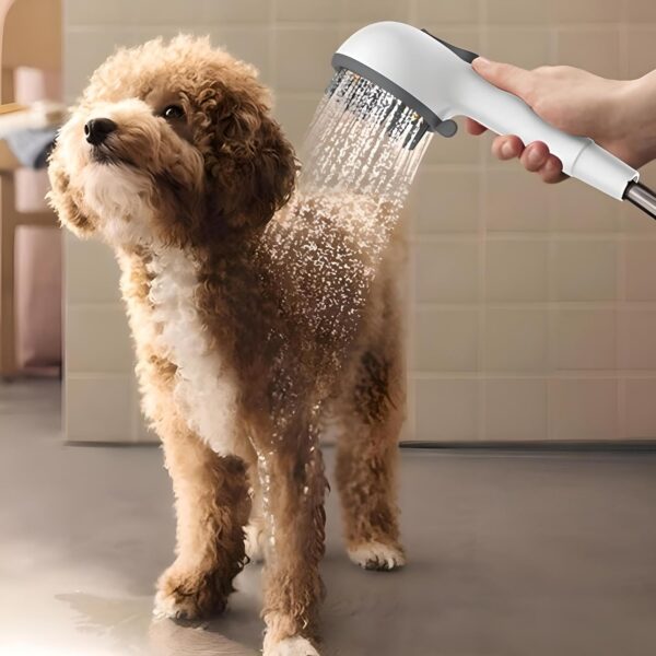 Pet Dog Grooming Shower Head with Massage Functionality and Water-Saving Pause Feature - Image 3