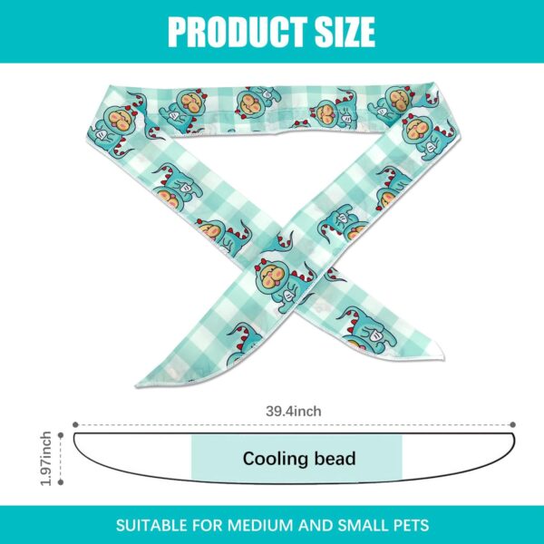 Dog Cooling Bandana 2Pack Cool Collar for Dogs Cats Small Medium, Pet Bandanas Supplies Accessories for Summer Indoor&Outdoor - Image 2