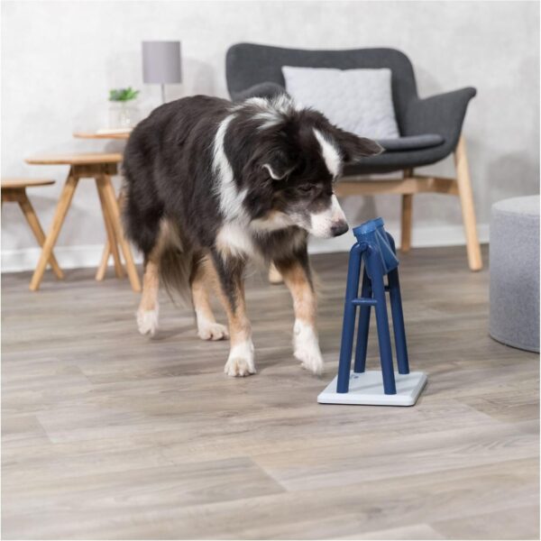 Trixie 32019 Dog Activity Turn Around,white/blue, 22 × 33 × 18 cm, All Breed Sizes , ‎1 Count (Pack of 1) , ‎white/blue - Image 3