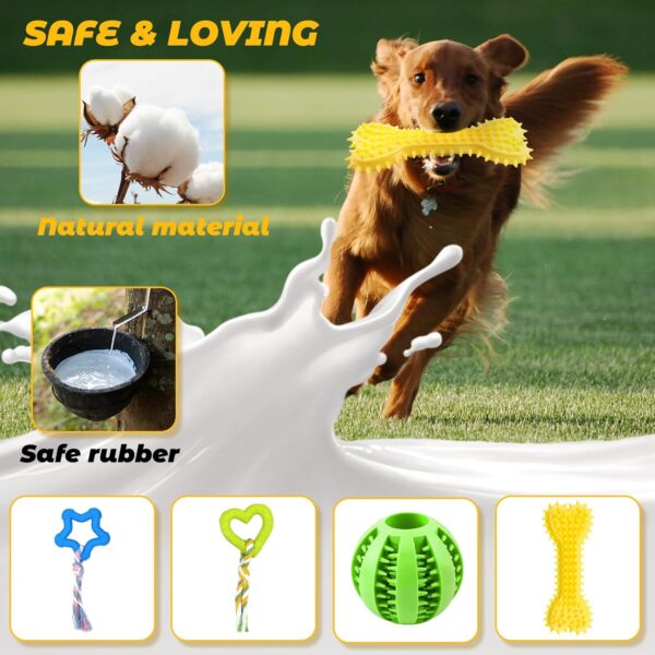 Leipple 20 Pack Luxury Dog Chew Toys for Puppy, Cute Small Dog Toys with Ropes Puppy Chew Toys, Interactive Dog Toys and Squeaky Puppy Toys for Small Dogs - Image 7