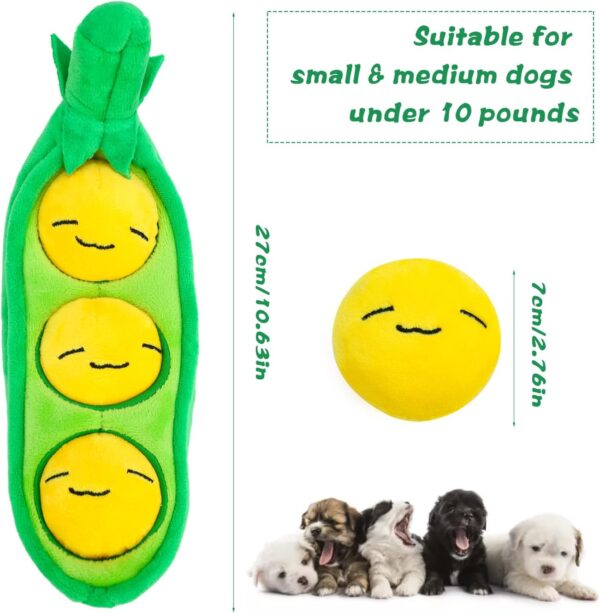 Fancyset Dog Toy for Boredom,Squeaky Dog Puzzle Toys Interactive Dog Chew Toys for Dogs,Reduce Boredom and Foraging Instinct Training - Image 2