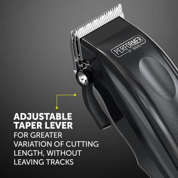 Wahl Performer Pet Clipper, Corded Dog Clippers, Full Coat Grooming Kit, High Carbon Steel Blades, Grooming Pets at Home, Powerful and Quiet, 4 Attachment Combs (3,6,9,13 mm) - Image 3