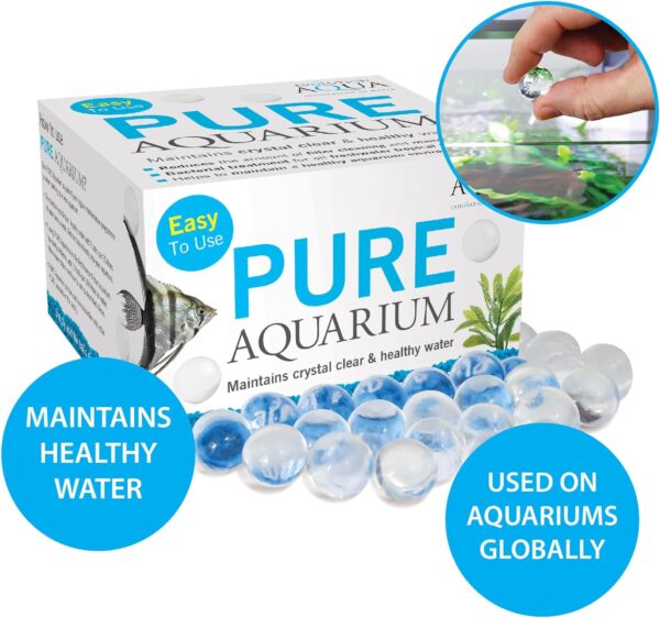 Evolution Aqua Pure Aquarium - for a Crystal Clear Healthy Aquarium (50 balls) - Image 2