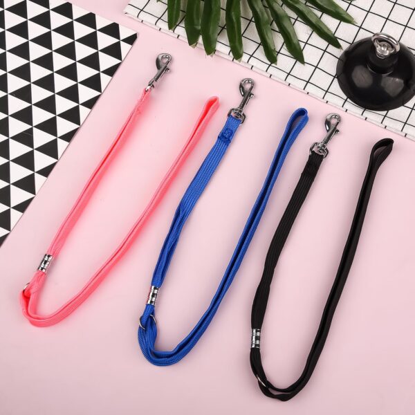 MEISH 4 Pieces Dog Bathing Tether with Suction Cup Pet Dog Bathing Tether Straps Pet Bathtub Supplies for Bathing Grooming. - Image 4