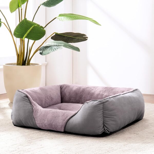 JOEJOY Small Dog Bed Pet Sofa Bed, Soft Rabbit Fluff Dog Cat Bed Small with Appearance Design of Small Corn Kernels, Washable Dog Bed for Dogs, Cats, Kittens and Puppies, 51x48x16cm - Image 7