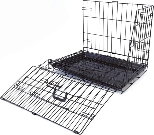 Streetwize - 24" Delux Collapsible Slanted Dog Crate - Car Boot Cage For Dogs - Travel Accessory, Pet Travel Cage. - Image 3