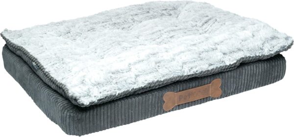 Petface Ultimate Luxury Memory Foam Bed,Grey,Medium - Image 6