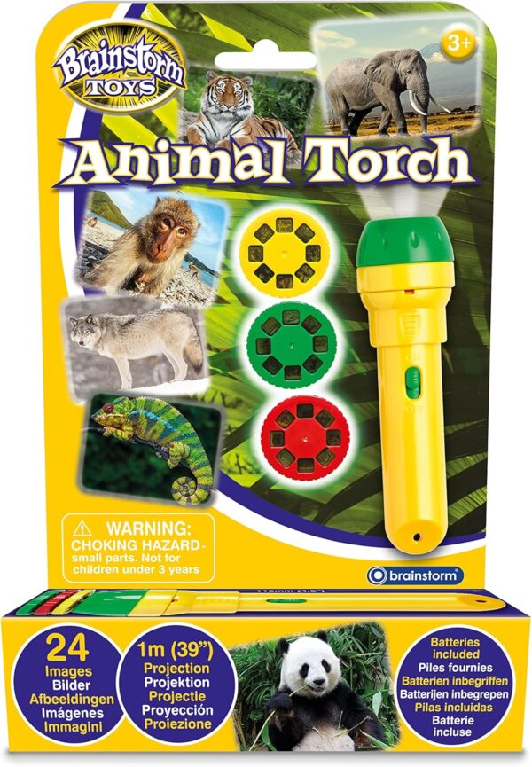 Brainstorm Toys STEM Animal Torch and Projector - Image 2