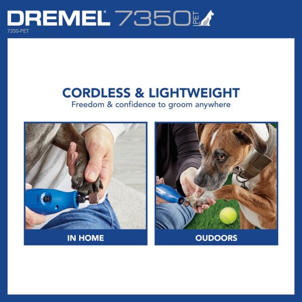 Dremel 7350-Pet 3.6v Pet Grooming Kit - Image 6