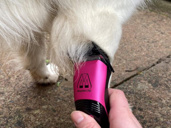 Masterclip Dog Clippers (Pink), Ultra Quiet; Professional Grooming Kit with Lightweight Cordless Trimmer. Rechargeable Showmate II Clipper Suitable for Dogs, Cats and Other Pet Hair (Pink) - Image 9