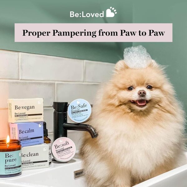 Be:Loved Be:Soft Pet Nose and Paw Balm for Dogs - Natural Cat and Dog Paw Balm | Shea Butter, Beeswax, Vitamin E and Manuka Honey Dog Nose Balm | Nourishing Dog Moisturiser for Dry Skin | 60g - Image 8