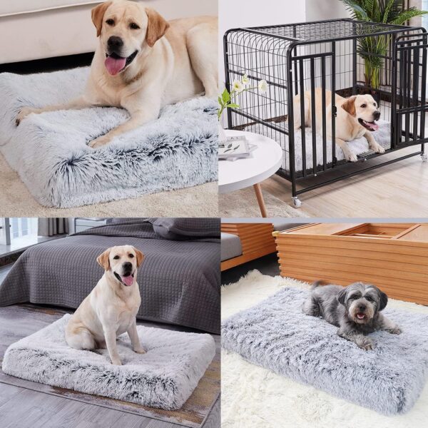 TMbsfatn Dog Bed Memory Foam Orthopedic Dog Bed Removable Washable Pet Dog Bed Dog cage pad dog box pad (75-50-10CM) - Image 3