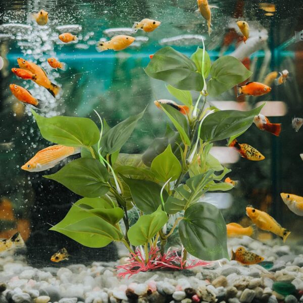 1 pc 33 cm Aquarium Decoration Ornaments (Water soluble leaf) Aquarium Accessories Fish Tank Decor for Water Animals Goldfish - Image 6