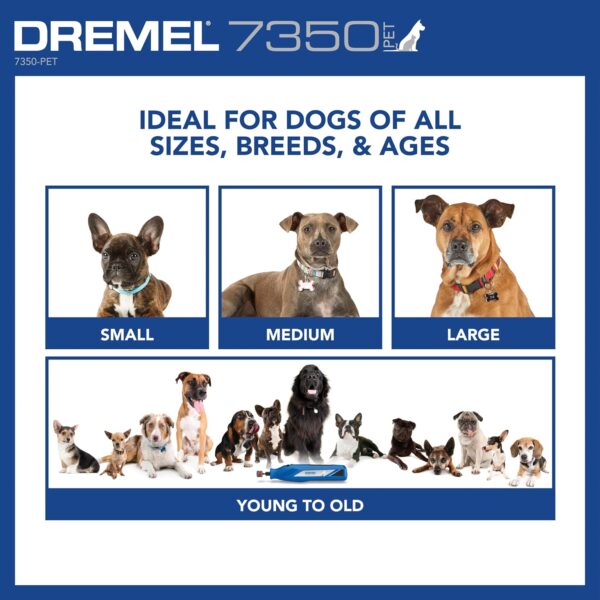 Dremel 7350-Pet 3.6v Pet Grooming Kit - Image 3