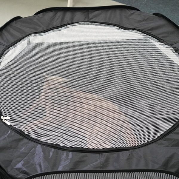 Cat Tunnel & Cube Toy For Small Pet Hideaway Tunnel Playtent Toy Durable Dog Sleeping Tunnel Playtent Cat Indoor Playpen Pet Playpen Foldable Pet Playpen Pet Supplies - Image 6