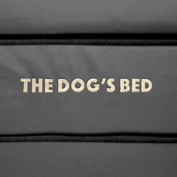 The Dog’s Bed Orthopaedic Dog Bed Large Grey with Black Piping 101x64x10cm, Waterproof Memory Foam Dog Bed - Image 5