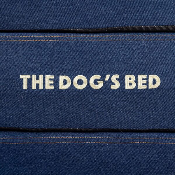 The Dog’s Bed Orthopaedic Dog Bed Large Blue Denim, Waterproof Memory Foam Dog Bed - Image 5