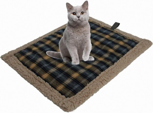 Amoyeric Self Heating Pet Blanket Pad Ideal for Cat/Dog Bed(S)