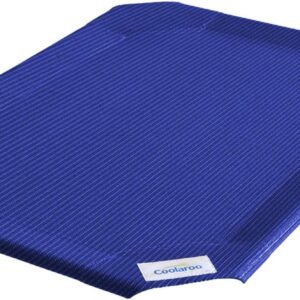 Coolaroo The Original Elevated Pet Bed Replacement Cover, Medium, Aquatic Blue