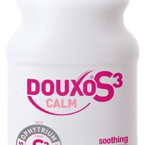 DOUXO S3 CALM - Shampoo - Dog & Cat Hygiene - Itchy Irritated Sensitive Skin - Soothes and Hydrates - Hypoallergenic fragrance - Veterinary Recommended - 200ml