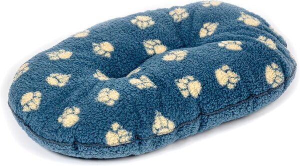 Danish Design Harbour Paw - Sherpa Fleece Quilted Mattress Grey Dog Bed for Adult/Senior/Puppy Beds - 21in