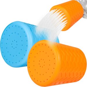 Dog Paw Cleaner Pet Shower Head Attachment Portable Pet Bathing Tool Outdoor Water Sprayer Accessory for Outdoor Hiking Camping Dirt Removing 2PCS