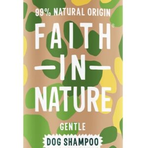 Faith In Nature Natural Chamomile Dog Shampoo, Vegan & Cruelty Free, No SLS,Silicones or Parabens, Gentle, For Sensitive Dogs and Puppies, 400ml