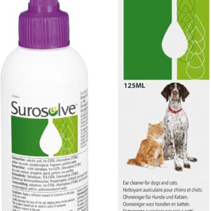 Fidavet Surosolve ear cleaner for dogs and cats 125ml