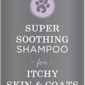 For All DogKind Super Soothing Dog Shampoo - Hydrating and Cleansing for itchy Skin - Flea and Tick Defense - Dilutable 32-1 - 97% Natural - 250ml