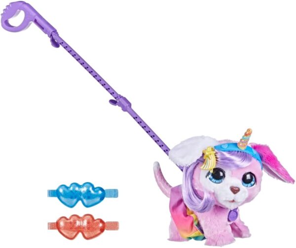 FurReal Hasbro Glamalots Interactive Pet Toy, 7 Accessories, Ages 4 and Up, Multicoloured (F1544)