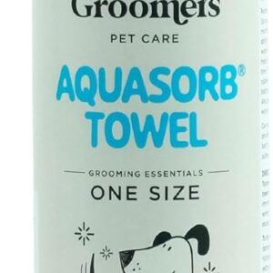 Groomers Pet Care - Aquasorb Absorbent Chamois - Medium - Pet Towel - Reusable