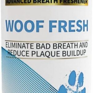 HWL Pet Supplies - Dog Breath Freshener In Water - Advanced Dental Water Additive - Dog Mouthwash - Plaque Off Dogs - Eliminate Bad Breath & Reduce Plaque Buildup - Dog Teeth Cleaning - Made In UK