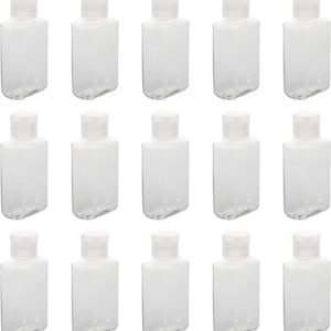 Healeved 20pcs Beauty Travel Bottle Small Travel Bottle Hand Bottle Pet Soap Dispenser Empty Refillable Bottle Sub-packaging Bottle Empty Bottle Hand Lotion Bottle