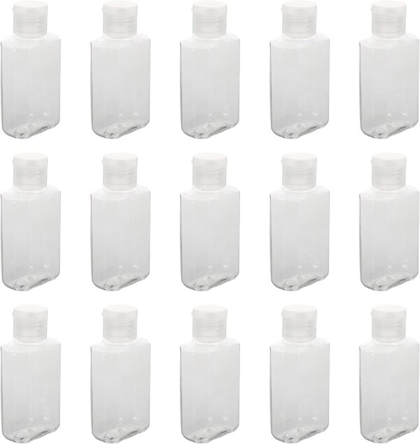 Healeved 20pcs Beauty Travel Bottle Small Travel Bottle Hand Bottle Pet Soap Dispenser Empty Refillable Bottle Sub-packaging Bottle Empty Bottle Hand Lotion Bottle