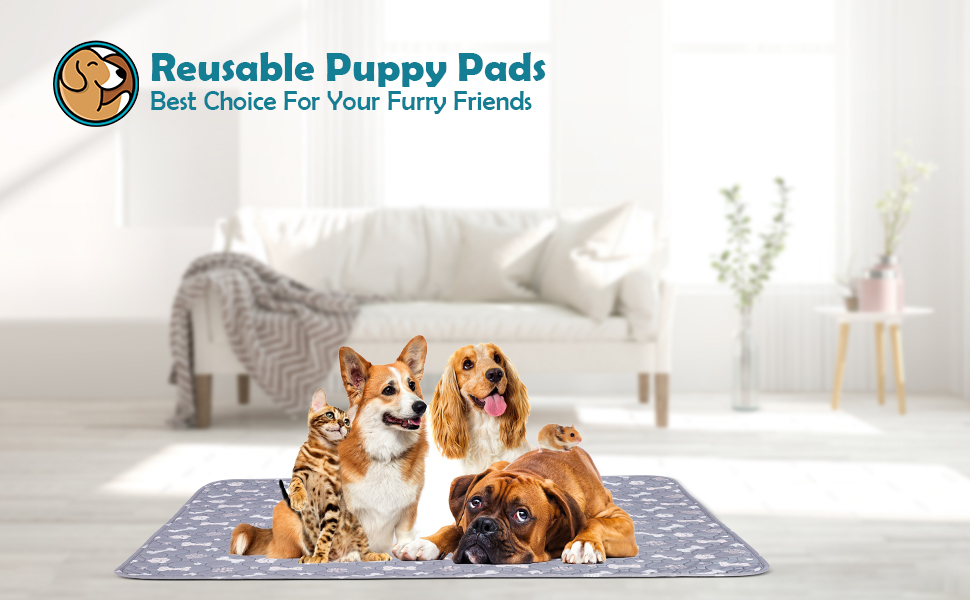 REUSABLE PUPPY PADS