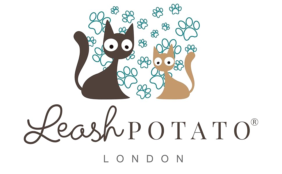 LeashPotato Cat mat logo