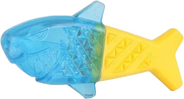 NA Freezable Dog Teething Toys Fish shape Cooling Supplies Dog Chew Toy for Pet Dog