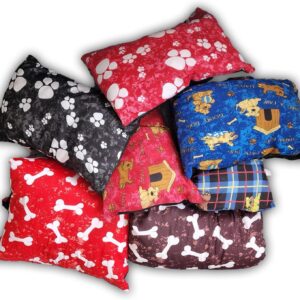 Nod Off Soft & Cosy Dog Cushion - Pet Dog Bed Supplies, Pet Pillow Available In Random Colours (Medium (65 x 45))