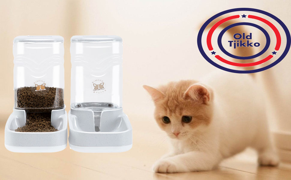 pet waterer feeder set