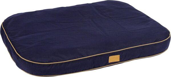 Pet Bed Cushion Jerome Navy/Cognac 60x40x6cm