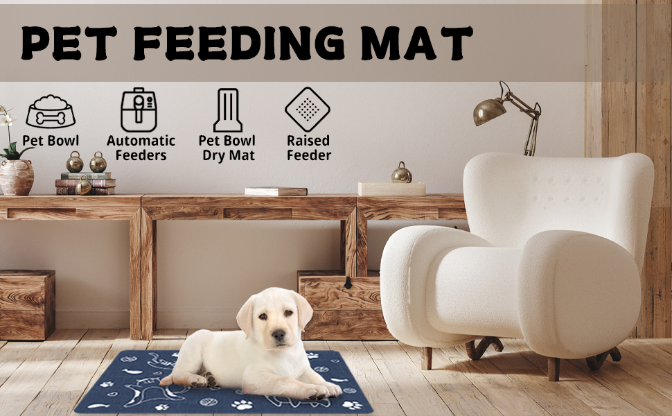 dog food mat