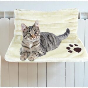 SIMPLY 4 PETS Quality Pet Products Soft Washable Radiator Cat Bed Specially Made For Cats