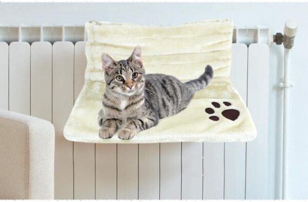 SIMPLY 4 PETS Quality Pet Products Soft Washable Radiator Cat Bed Specially Made For Cats