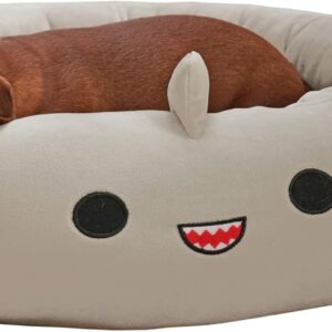 Squishmallows Official 24-Inch Gordon Shark Pet Bed - Medium Ultrasoft Official Plush Pet Bed