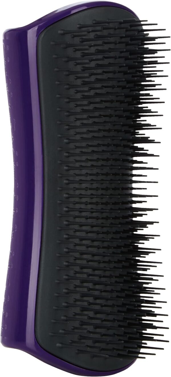 Tangle Teezer | Pet Teezer | De-Shedding and Dog Grooming Brush | Dry Brush or Dog Bath Brush | Purple & Grey