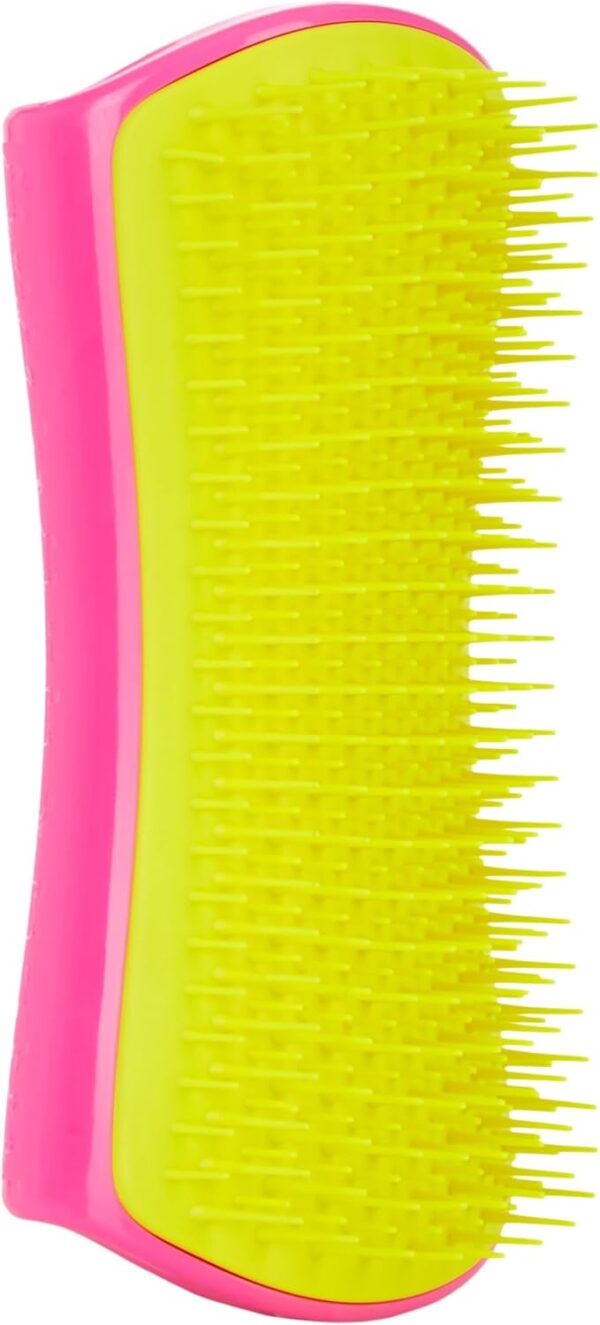 Tangle Teezer | Pet Teezer | Detangling and Dog Grooming Brush | Dry Brush or Dog Bath Brush | Pink & Yellow