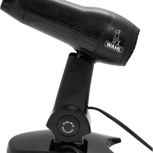 Wahl Hairdryer with Stand, Pet Dryer, Hair Dryers for Dogs, Dryers with Hands Free Stand, Multi-position, Three Power Settings, Lightweight, Portable Grooming Blower